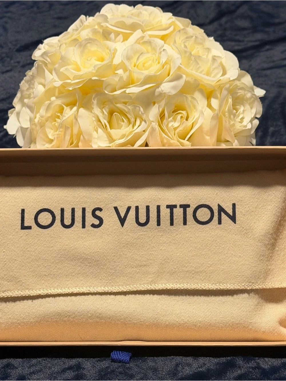 Louis Vuitton Black Epi Wallet with dust cover and box